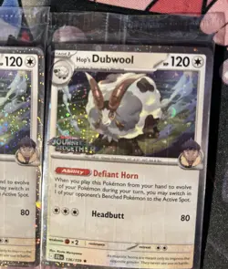 Pokemon Journey Together Hop’s Dubwool Best Buy Promo 136/159 Sealed 3 Pk Swirls - Image 3