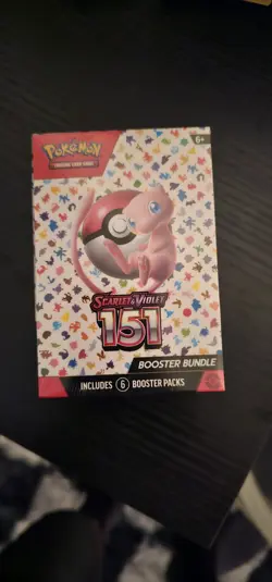 Pokemon Scarlet & Violet 151 Booster Bundle Box Mew Pokemon TCG - Image 1