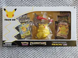 Pokemon TCG Celebrations Premium Figure Collection Pikachu Vmax Box 820650809408 - Image 1