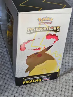 Pokemon TCG Celebrations Premium Figure Collection Pikachu Vmax Box 820650809408 - Image 4