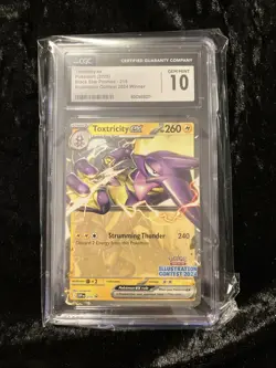 Toxtricity EX SVP 215 Illustration Contest 2024 Promo Pokemon CGC Pristine 10 - Image 1