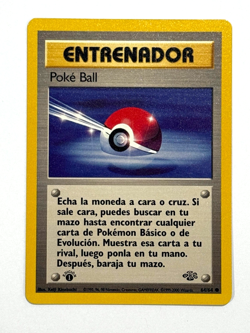 Pokemon TCG Poke Ball 64/64 1st Edition Jungle SPANISH - Image 1