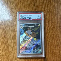Pokemon Raichu Illustration Rare 211/193 Sv02 Paldea Evolved Holo PSA 9 2023 - Image 1