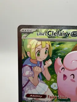 Lillie's Clefairy ex 184/159 Sv09: Journey Together SIR Pokemon TCG - Image 2