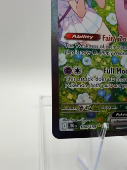 Lillie's Clefairy ex 184/159 Sv09: Journey Together SIR Pokemon TCG - Image 5