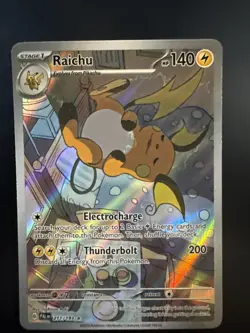 Pokemon TCG Raichu 211/193 IR Illustration Paldea Evolved - Image 1