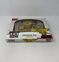 Pokemon TCG Scarlet & Violet 151 Factory Sealed Zapdos Ex Collection Box - Image 5