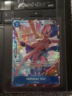 One Piece Nefeltari Vivi EB04-025 SR Alt Art Azure - Image 1