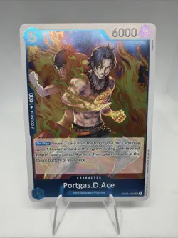One Piece Two Legends Portgas.D. Ace OP08-052 Holo Rare English - Image 1