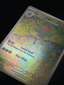 Ivysaur 167/165 SV 151 Holo Illustration Rare Rare full art Pokemon Card AA9 LP1 - Image 3