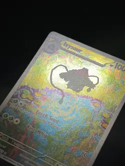Ivysaur 167/165 SV 151 Holo Illustration Rare Rare full art Pokemon Card AA9 LP1 - Image 4
