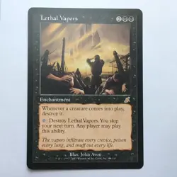 MTG Lethal Vapors (SCG) Scourge Regular Rare 68/143 - Image 1