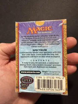 MTG Invasion Spectrum Theme Deck - New, Sealed, Ships Fast - Image 3
