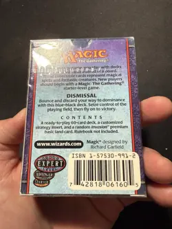 MTG Invasion Dismissal Theme Deck - New, Sealed, Ships Fast - Image 3