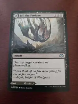 Fell the Profane Fell Mire Modern Horizons 3 Regular NM 244 - Image 1