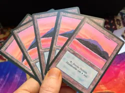 5x German Fbb Island • Unplayed / Mostly Clean • Basic Land • Mtg - Image 1