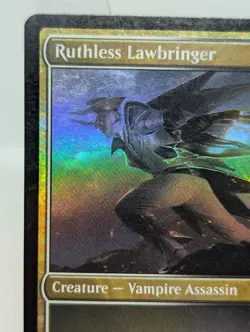 1x FOIL - Ruthless Lawbringer - (promo pack) Outlaws of Thunder Junction LP MTG - Image 3