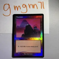 MTG Foil Mountain Arena Promo 1 Of 2 Urza’s Saga - Image 1