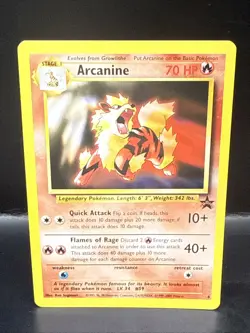 Pokemon Card - Arcanine WoTC Black Star Promo 6 Non Holo I - Image 2