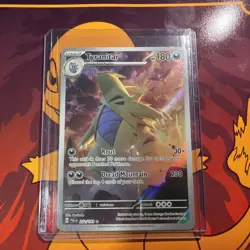 Pokemon Tyranitar 222/193 Paldea Evolved Holo Rare Stage 2 HP180 Card - Image 1