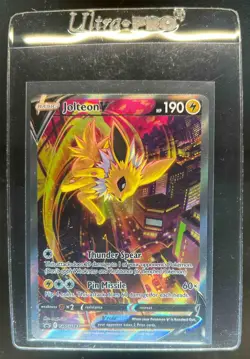 2019-2023 Pokemon SWSH Black Star Promos Jolteon V #SWSH183 - Image 1