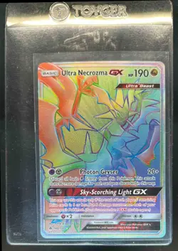 2018 Pokemon Sun & Moon Forbidden Light Ultra Necrozma #140/131 - Image 1