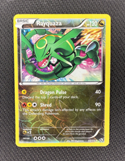 Pokemon Rayquaza Reverse Holo 93/113 B&W Legendary Treasures 2013 (MP) - Image 1