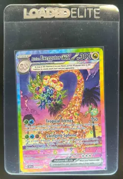 2024 Pokemon Surging Sparks Alolan Exeggutor Ex #242/191 - Image 1