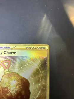 Pokemon Bravery Charm 175/142 Sv07: Stellar Crown Gold Hyper Rare Holo - Image 3