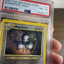 ✨ Magneton, “DOUBLE” HOLO Error, Neo Revelation 10/64, Pokemon ✨ - Image 4
