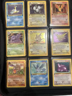 1st Edition Pokemon Fossil Set 100% Complete 62/62 - LP/NM - Image 2