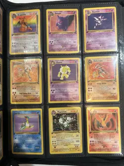 1st Edition Pokemon Fossil Set 100% Complete 62/62 - LP/NM - Image 3