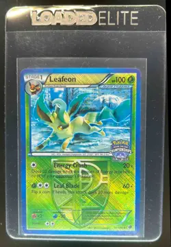 2013 Pokemon Black & White Plasma Freeze Leafeon Promos Holo #11/116 - Image 1