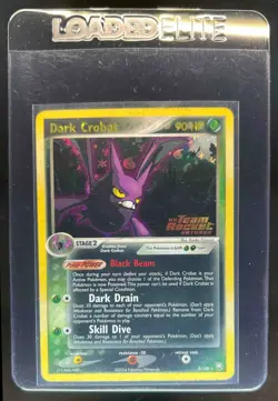 2004 Pokemon EX Team Rocket Returns Dark Crobat Reverse Holo #3/109 - Image 1