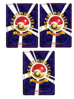 1996 Pokemon Pidgeotto 3X Japanese Base Set Never Played # 017 - Image 2