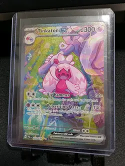 Pokemon Tinkaton ex 262/193 Sv02: Paldea Evolved Special Illustration Rare Holo - Image 1