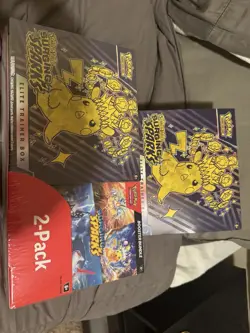 Pokemon Surging Sparks ETB+ Booster 2-pack Bundle AND an additional ETB - Image 1