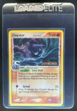 2006 Pokemon EX Dragon Frontiers Cloyster Delta Species Reverse Holo #14/101 - Image 1