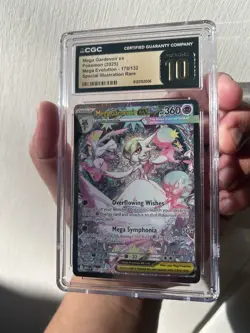 2025 POKEMON MEGA EVOLUTION #178 MEGA GARDEVOIR EX SIR CGC 10 PRISTINE - Image 1