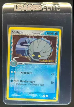 2006 Pokemon EX Dragon Frontiers Shelgon Reverse Foil #38/101 - Image 1