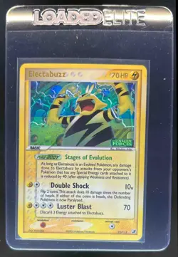 2005 Pokemon EX Unseen Forces Electabuzz Reverse Holo #22/115 - Image 1