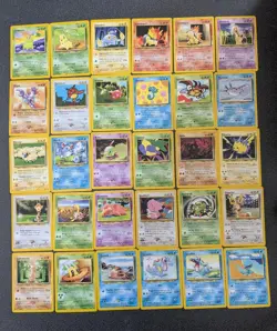 COMPLETE Pokemon NEO GENESIS Set 41-Card COMMON Non-Holo Set - Image 1