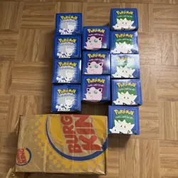 SEALED Vintage 1998 Pokemon Burger King Poke Balls Gold cards lot Of 12 - Image 1