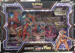 Pokemon TCG: Deoxys VMax & VStar Battle Box (4 SWSH Packs) - Factory Sealed - Image 1