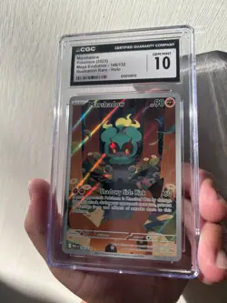 2025 Pokemon CGC 10 Marshadow 146/132 Mega Evolution Illustration Rare Holo - Image 1