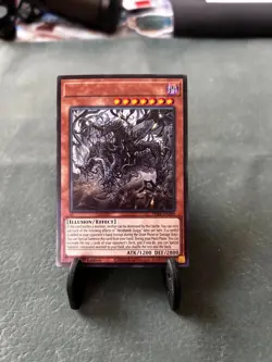 Yugioh Hecahands Gaigas PHRE-EN004 No Name Misprint Error - Image 1