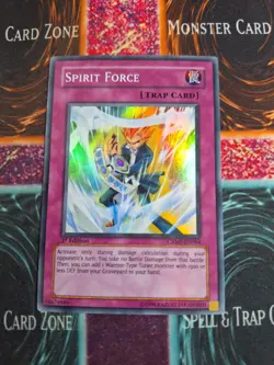 Yu-Gi-Oh! TCG Spirit Force CRMS-EN064 Super Rare 1st Edition Near Mint - Image 1
