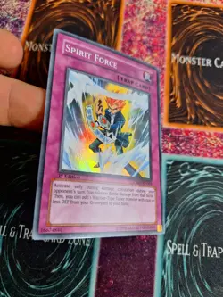 Yu-Gi-Oh! TCG Spirit Force CRMS-EN064 Super Rare 1st Edition Near Mint - Image 2