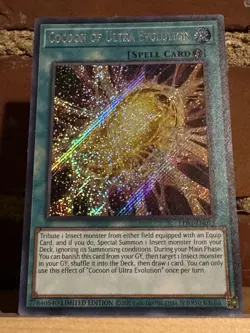 Yu-Gi-Oh! TCG Cocoon of Ultra Evolution (LDS1-EN073) LIMITED EDITION NM/M - Image 1