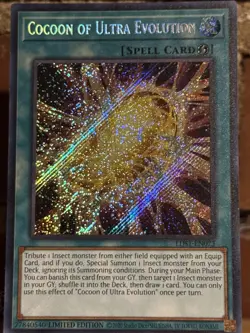 Yu-Gi-Oh! TCG Cocoon of Ultra Evolution (LDS1-EN073) LIMITED EDITION NM/M - Image 2